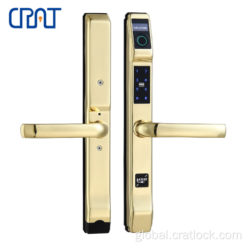 China Security Waterproof Fingerprint SUS304 Smart Door Lock Manufactory